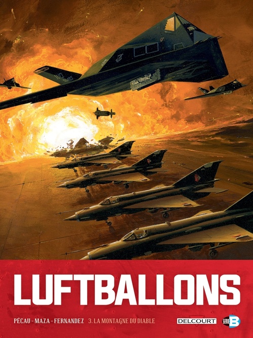 Couverture ebook de Luftballons T03 - La Montagne du diable, de Jean-Pierre Pécau