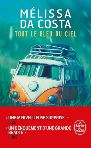ebook cover of Tout le bleu du ciel, by Mélissa Da Costa