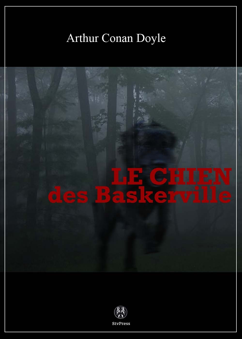 Couverture ebook de Le Chien des Baskerville, de Sir Arthur Conan Doyle