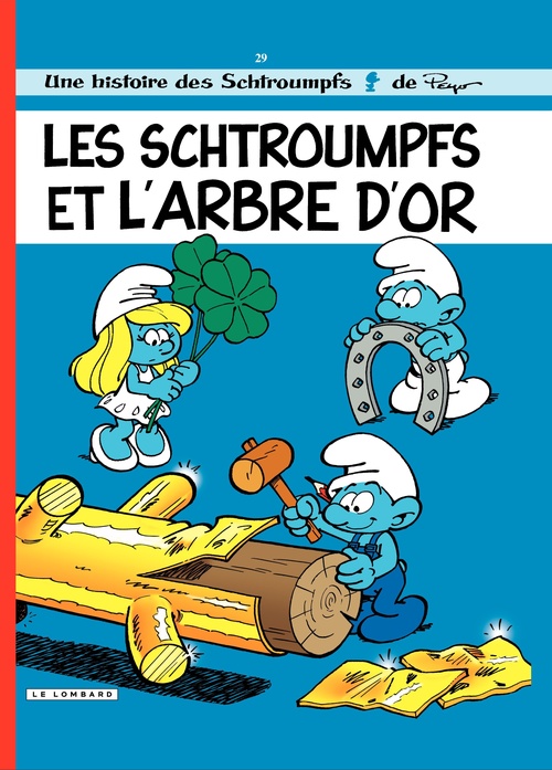 Couverture ebook de Les Schtroumpfs - Tome 29 - Les Schtroumpfs et l'arbre d'or, de Peyo