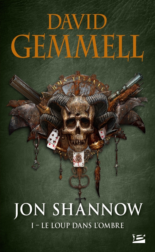 ebook cover of Jon Shannow, T1 : Le Loup dans l'Ombre, by David Gemmell, Rosalie Guillaume
