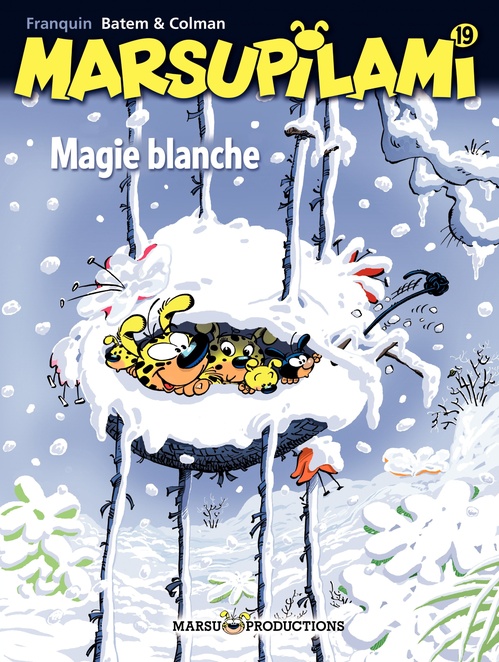 ebook cover of Marsupilami - tome 19 - Magie blanche, by Batem, Stéphane Colman, André Franquin