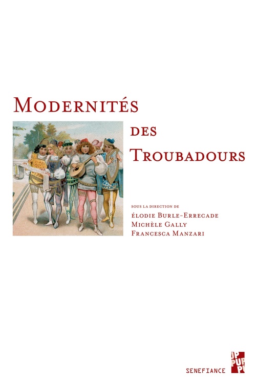 Couverture ebook de Modernités des troubadours, de