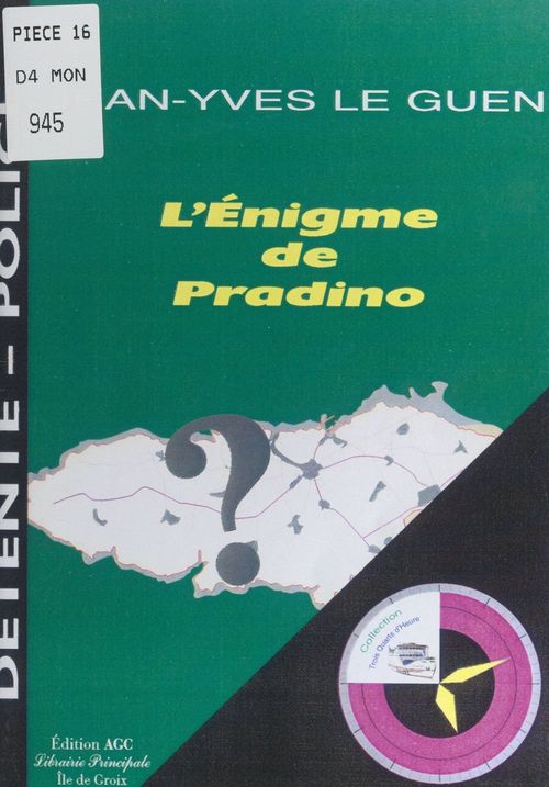 Couverture ebook de L'énigme de Pradino, de Jean-yves Le guen