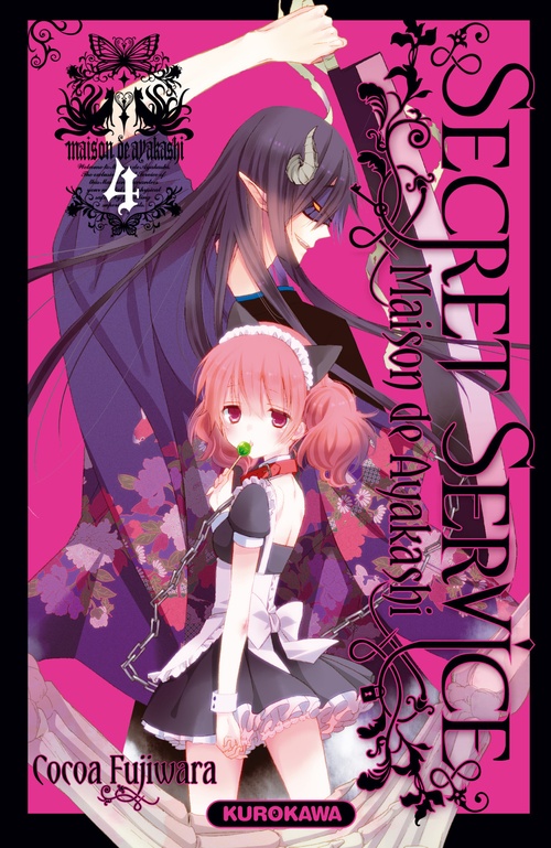 ebook cover of Secret Service - Maison de Ayakashi - Tome 4, by Cocoa Fujiwara