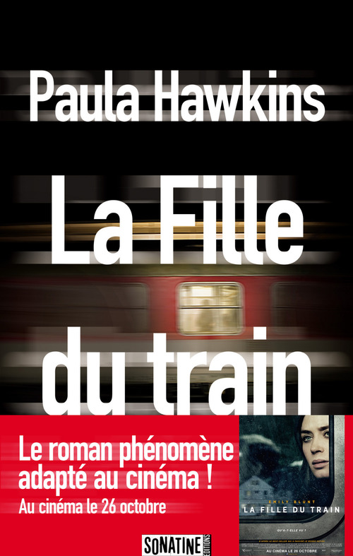 ebook cover of La Fille du train, by Paula Hawkins