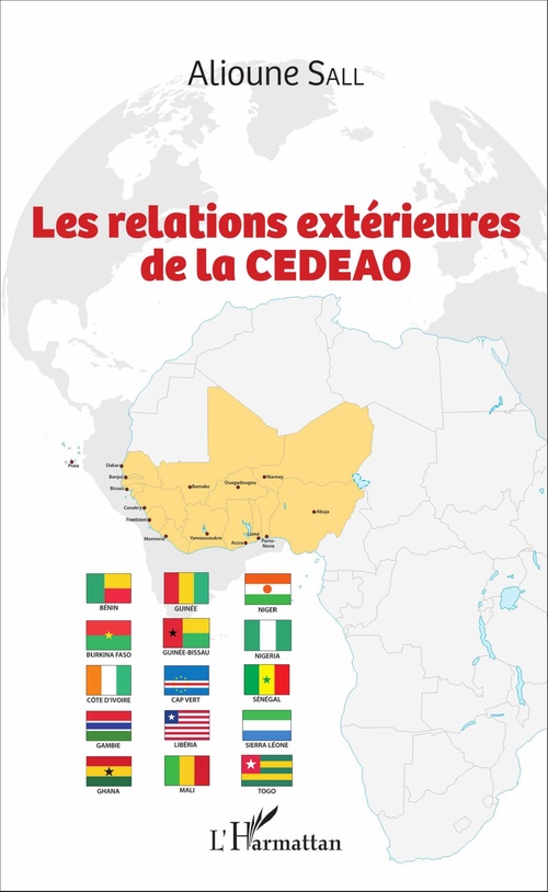 Couverture ebook de Les relations extérieures de la CEDEAO, de Sall Alioune