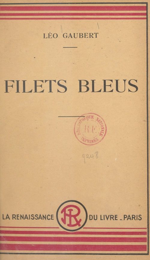 Couverture ebook de Filets bleus, de Leo Gaubert
