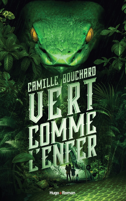 ebook cover of Vert comme l'enfer, by Camille Bouchard