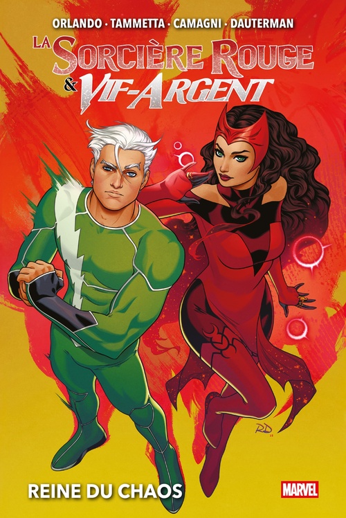 Couverture ebook de La Sorcière Rouge & Vif-Argent : Reine du Chaos, de Steve Orlando