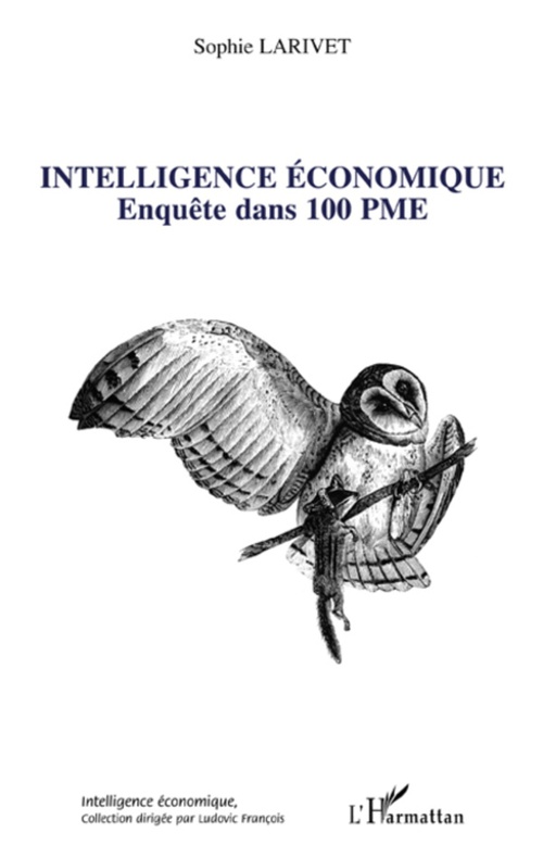 Couverture ebook de Intelligence économique, de Sophie Larivet