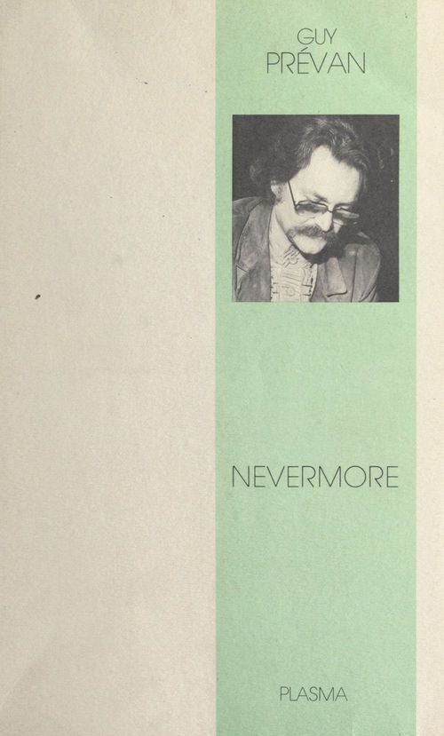 Couverture ebook de Nevermore, de Guy Prevan
