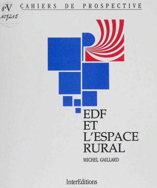 Couverture ebook de EDF et l'espace rural, de Gaillard