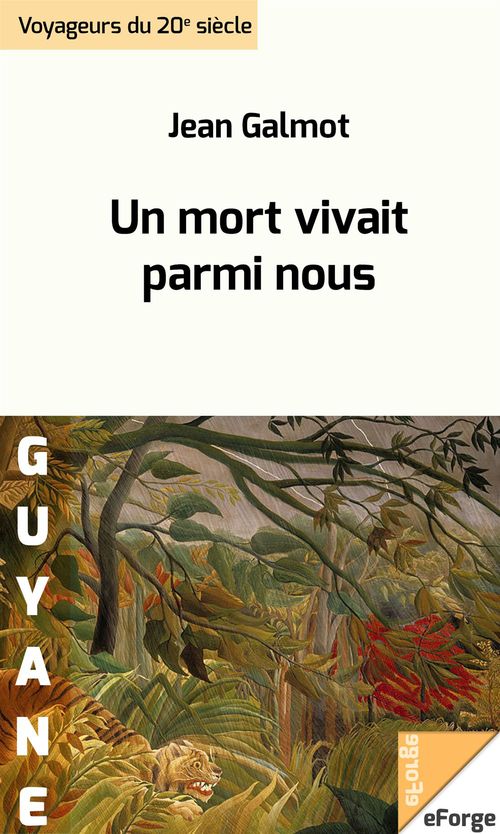 ebook cover of Un mort vivait parmi nous, by Jean Galmot