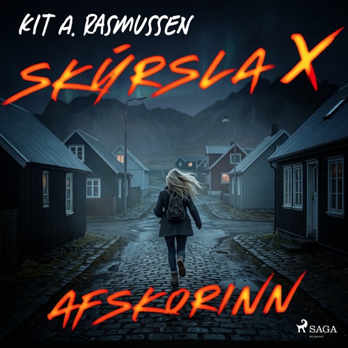 audiobook cover of Skýrsla X - Afskorinn, by Kit A. Rasmussen