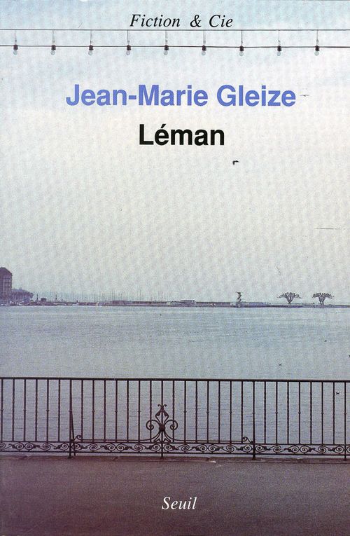 ebook cover of Léman, by Jean-Marie Gleize