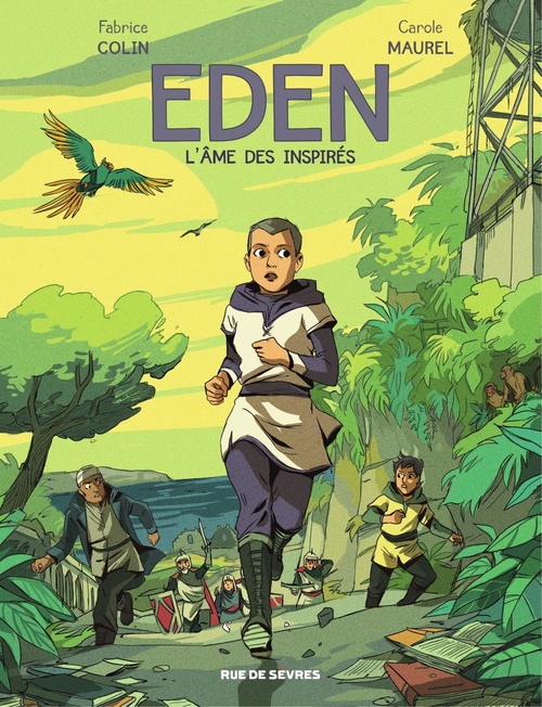 ebook cover of Eden - L'âme des inspirés, by Fabrice Colin, Carole Maurel