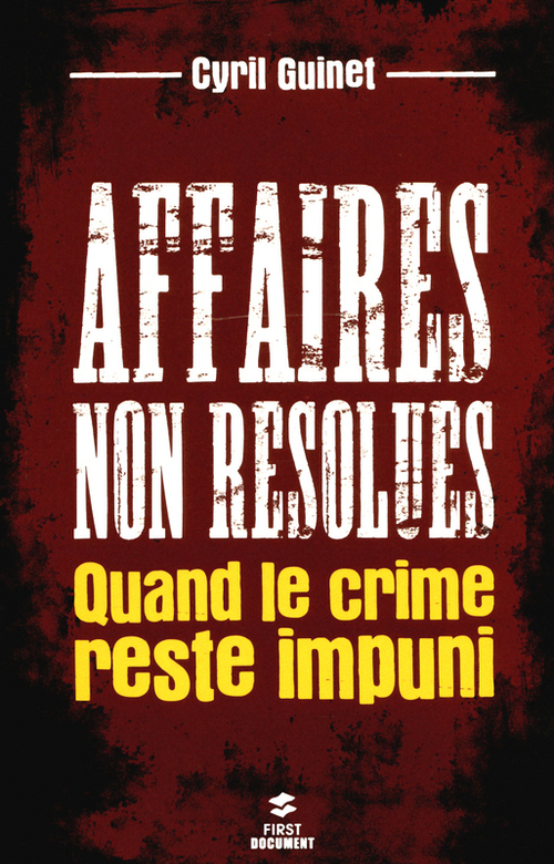 ebook cover of Affaires non résolues, by Cyril Guinet