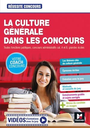 ebook cover of Réussite concours - La culture générale dans les concours, by Christine Drapp, Marianne Fougère