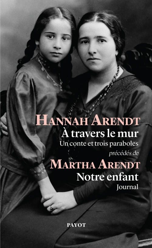 Couverture ebook de A travers le mur, de Hannah Arendt