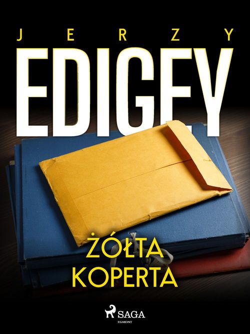 Couverture ebook de Zólta koperta, de Jerzy Edigey