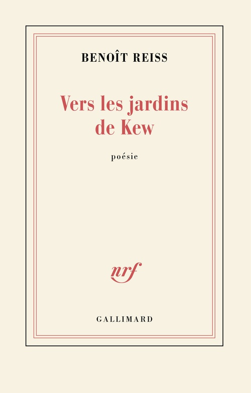 ebook cover of Vers les jardins de Kew, by Benoît Reiss