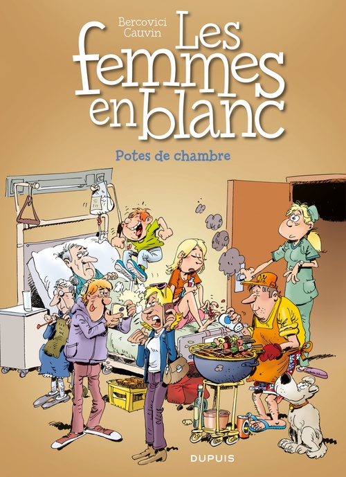 Couverture ebook de Les Femmes en Blanc - Tome 38 - Potes de chambre, de Raoul Cauvin, Philippe Bercovici