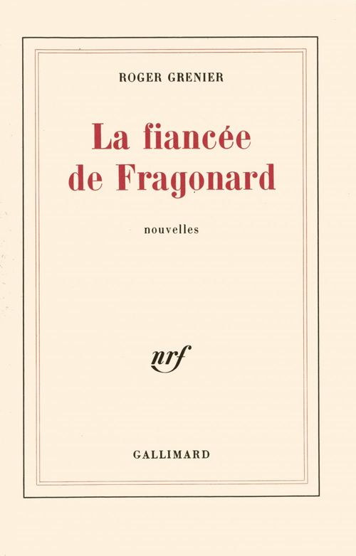Couverture ebook de La fiancée de Fragonard, de Roger Grenier
