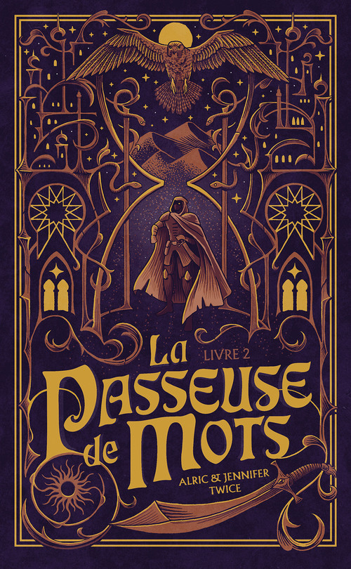 ebook cover of La Passeuse de Mots - Tome 2 - L'Oeil de vérité, by Alric & Jennifer Twice