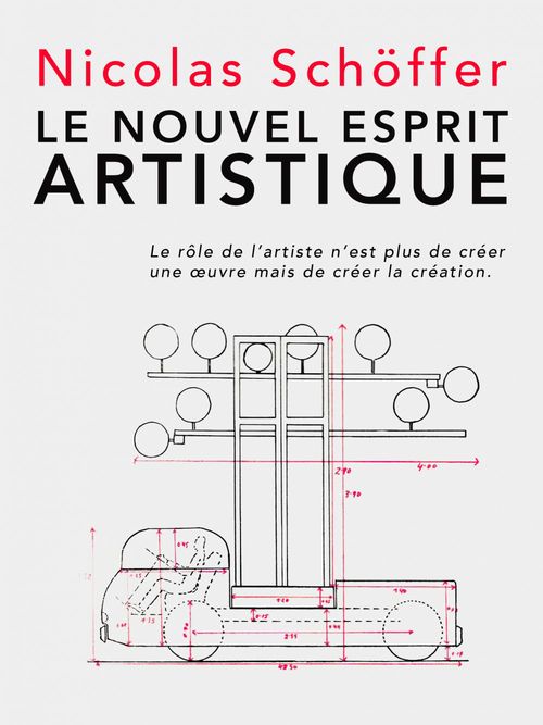 ebook cover of Le nouvel esprit artistique, by Nicolas Schoffer