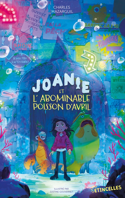 ebook cover of Joanie et l'abominable poisson d'avril, by Charles Mazarguil