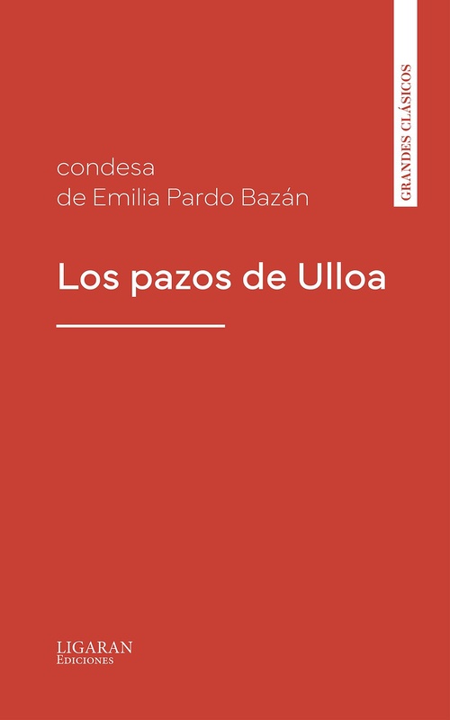 ebook cover of Los pazos de Ulloa, by Emilia Pardo Bazan