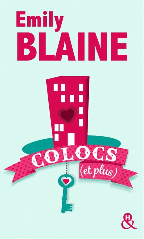 Couverture ebook de Colocs (et plus), de Emily Blaine