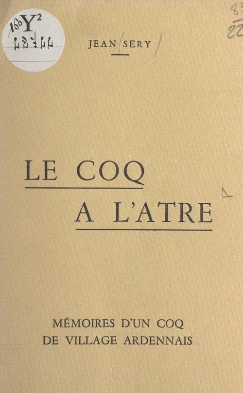 ebook cover of Le coq à l'âtre, by Bernard Beaujet, Jean Sery