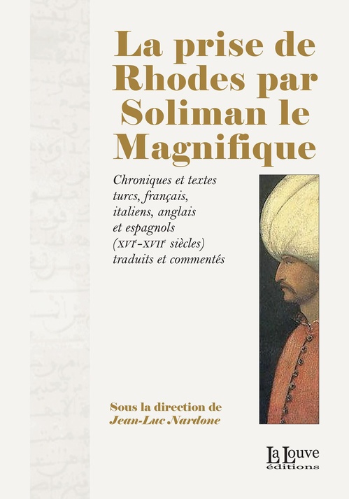 Couverture ebook de La prise de Rhodes par Soliman le magnifique, de Jean-Luc Nardonne