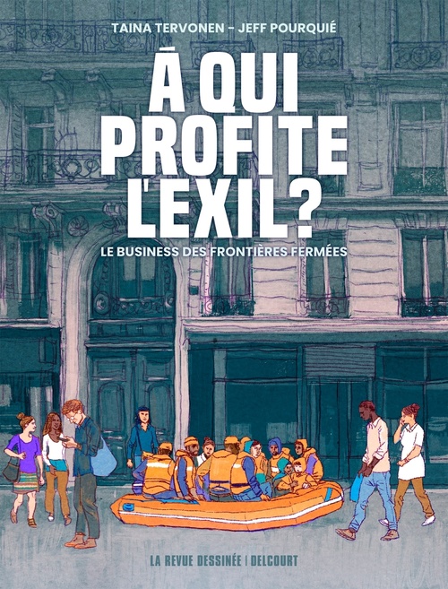 ebook cover of À qui profite l'exil ? - Le business des frontières fermées, by Taina Tervonen