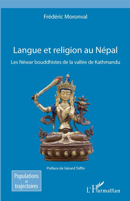Couverture ebook de Langue et religion au Népal, de Frédéric Moronval