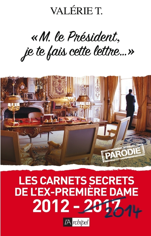 Couverture ebook de M. le Président, je te fais cette lettre..., de Valérie T.