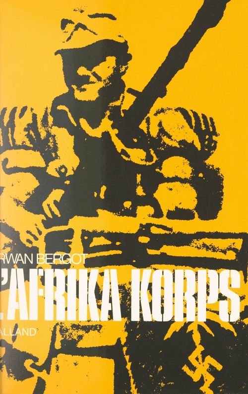 ebook cover of L'Afrikakorps, by Erwan Bergot