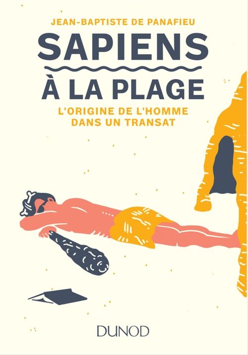 Couverture ebook de Sapiens à la plage, de Jean-baptiste Panafieu