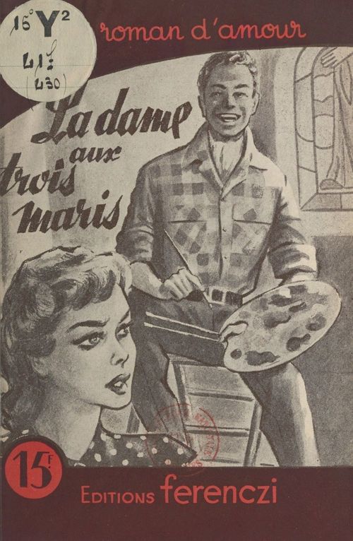 ebook cover of La dame aux trois maris, by A. Prele