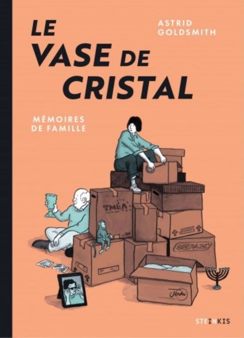 Couverture ebook de Le vase de cristal - Mémoires de famille, de Astrid Goldsmith