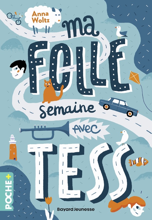 ebook cover of Ma folle semaine avec Tess, by Anna Woltz