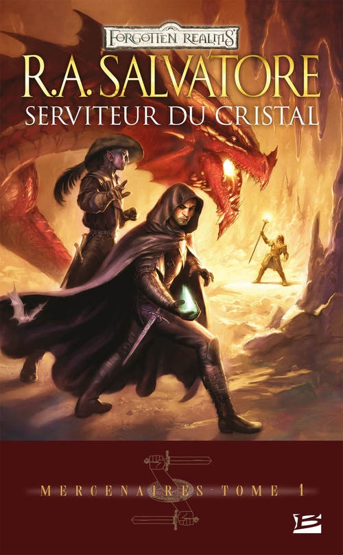 ebook cover of Mercenaires, T1 : Serviteur du cristal, by R. A. Salvatore