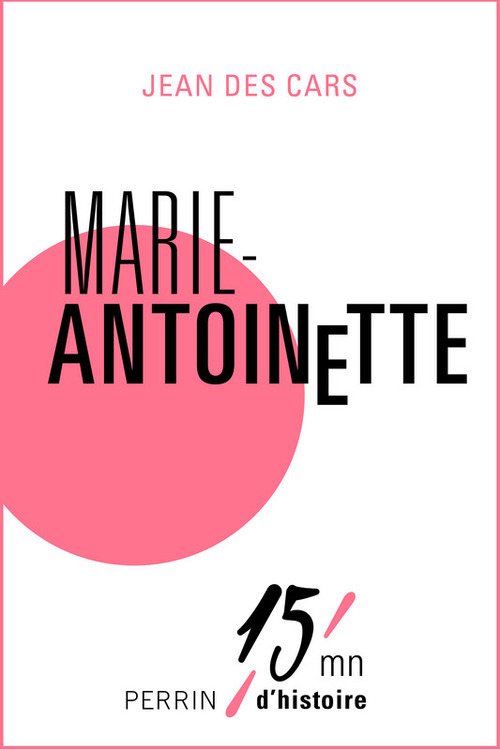 ebook cover of Marie-Antoinette, by Jean Des Cars