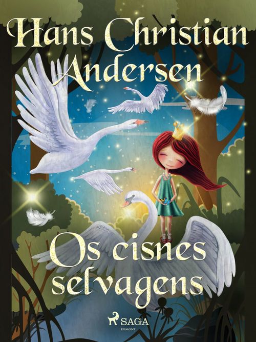 ebook cover of Os cisnes selvagens, by Hans Christian Andersen