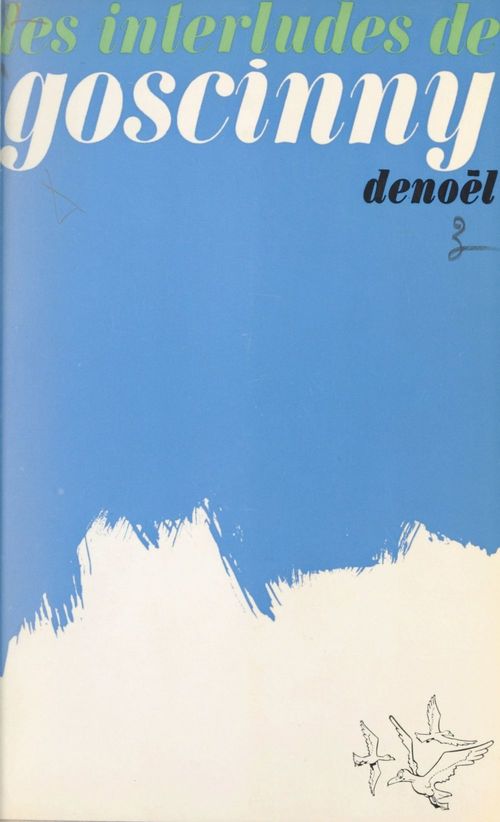 Couverture ebook de Les interludes, de Rene Goscinny