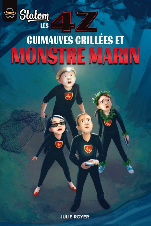 ebook cover of Guimauves grillées et monstre marin, by Julie Royer