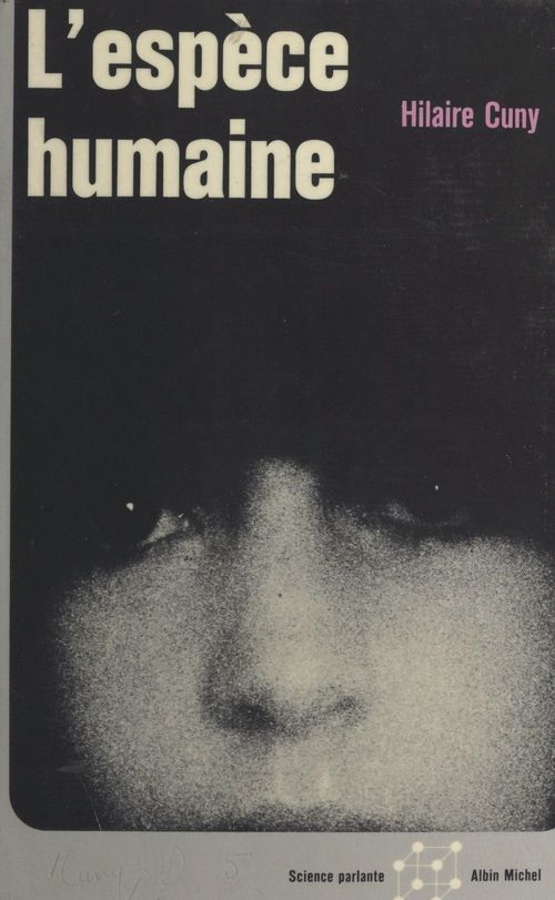 Couverture ebook de L'espèce humaine, de Hilaire Cuny