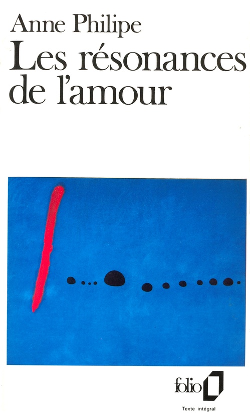 Couverture ebook de Les résonances de l'amour, de Anne Philipe
